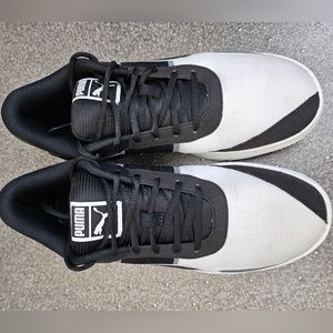 Puma Basketball Fusion Nitro Team - Shoes Sz.9 Black White